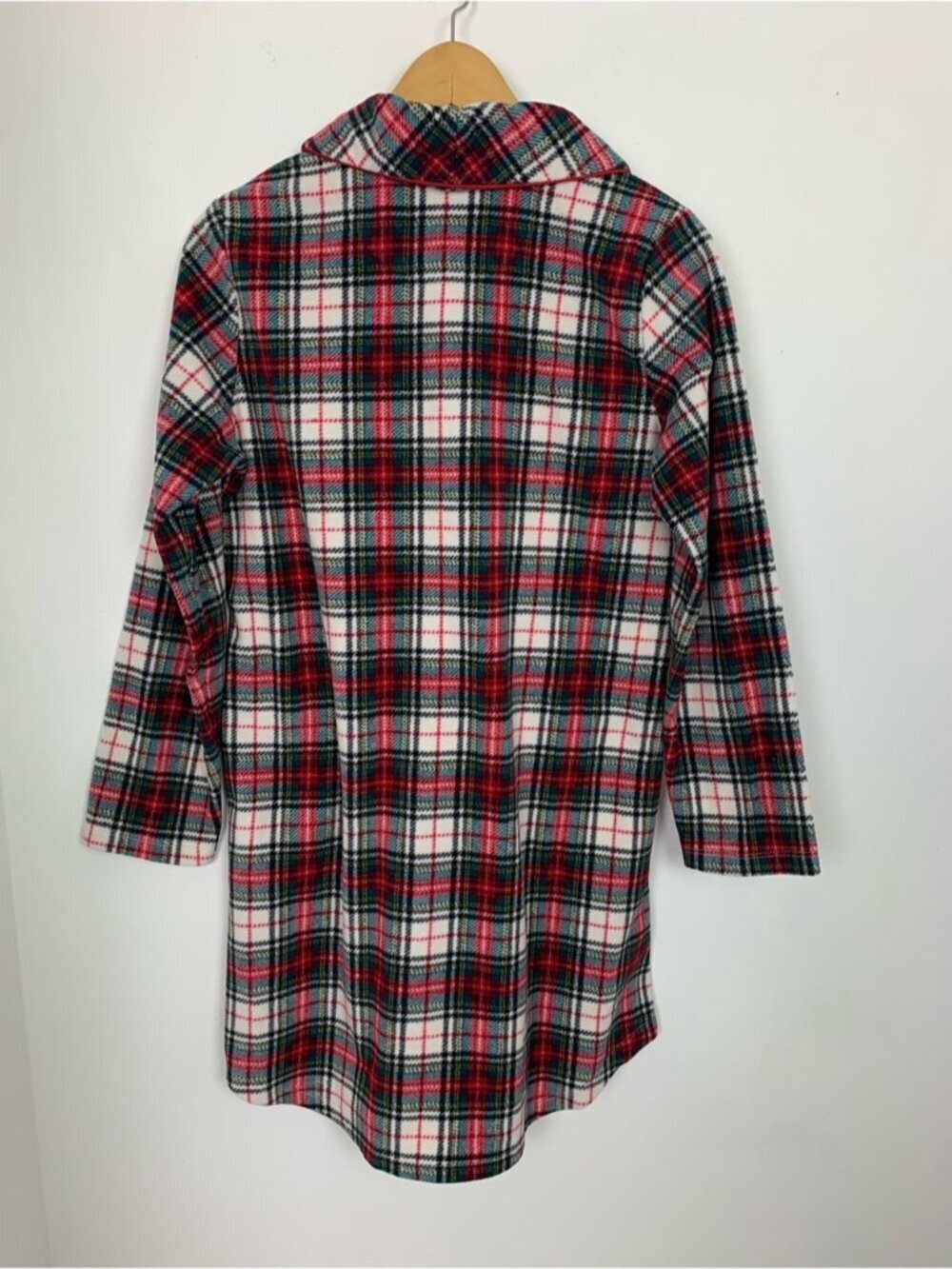 Lauren Ralph Lauren Plaid Sleep Shirt - Picture 6 of 8
